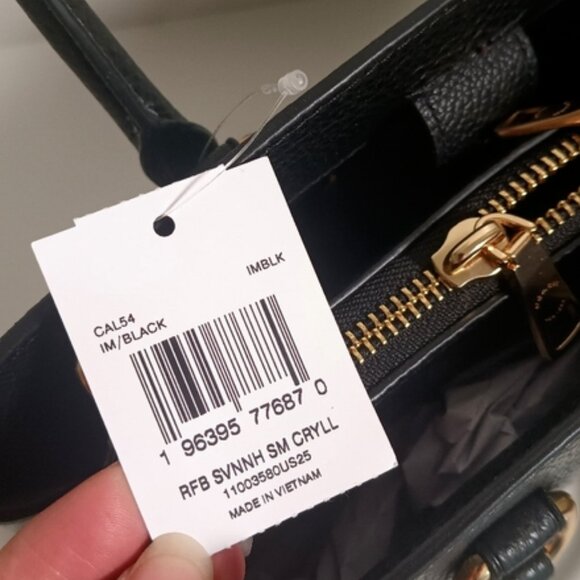 Coach Savannah Small Carryall Bag Black - Picture 5 of 5